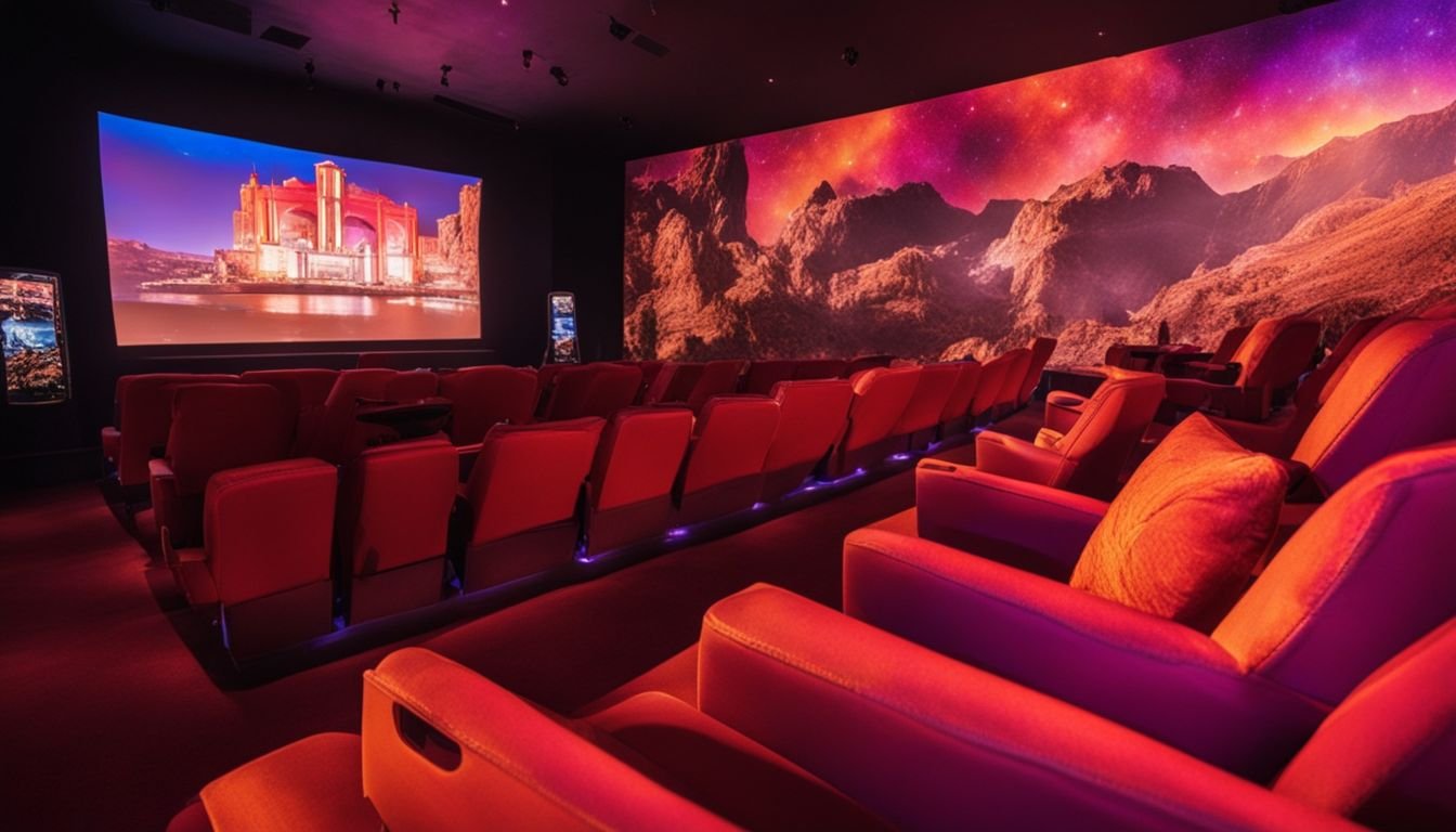 A 7D cinema setup at La Zenia Boulevard offers an immersive movie-watching experience.