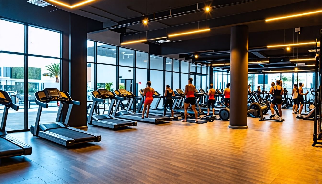 An upscale gym in Villamartin with modern equipment and group fitness classes.